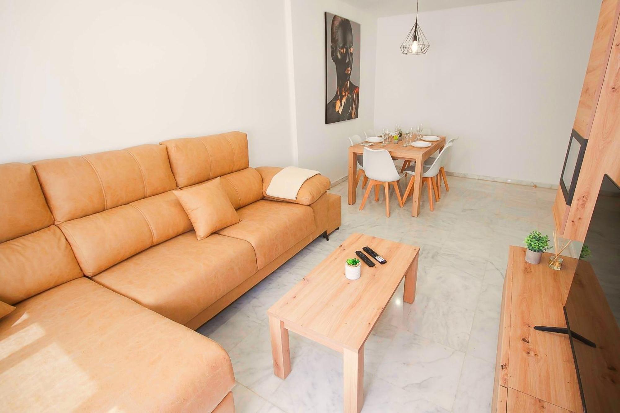 Ave Huelin 3Rooms Alojamiento Con Parking Y Ac Málaga Kültér fotó