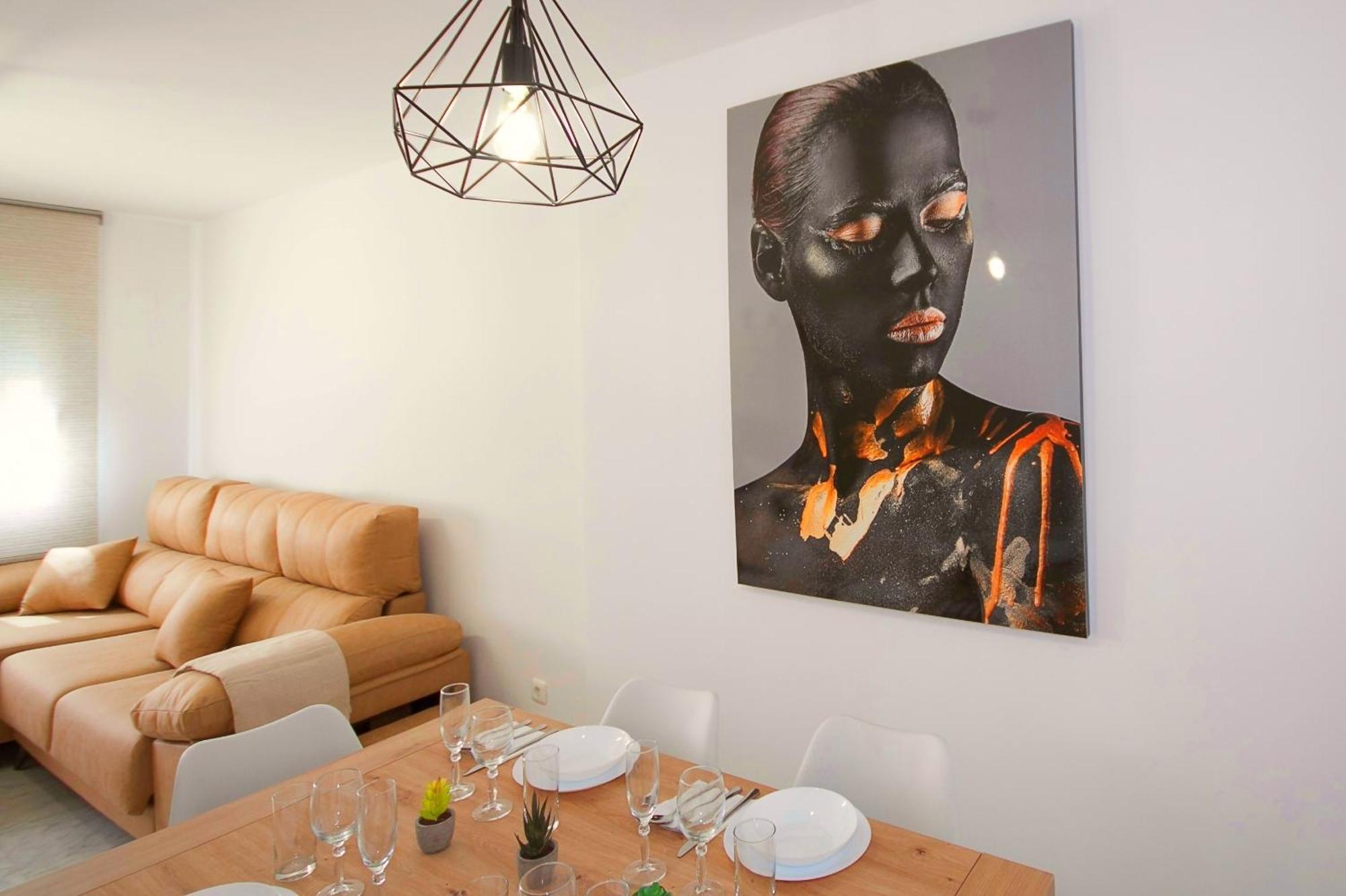 Ave Huelin 3Rooms Alojamiento Con Parking Y Ac Málaga Kültér fotó