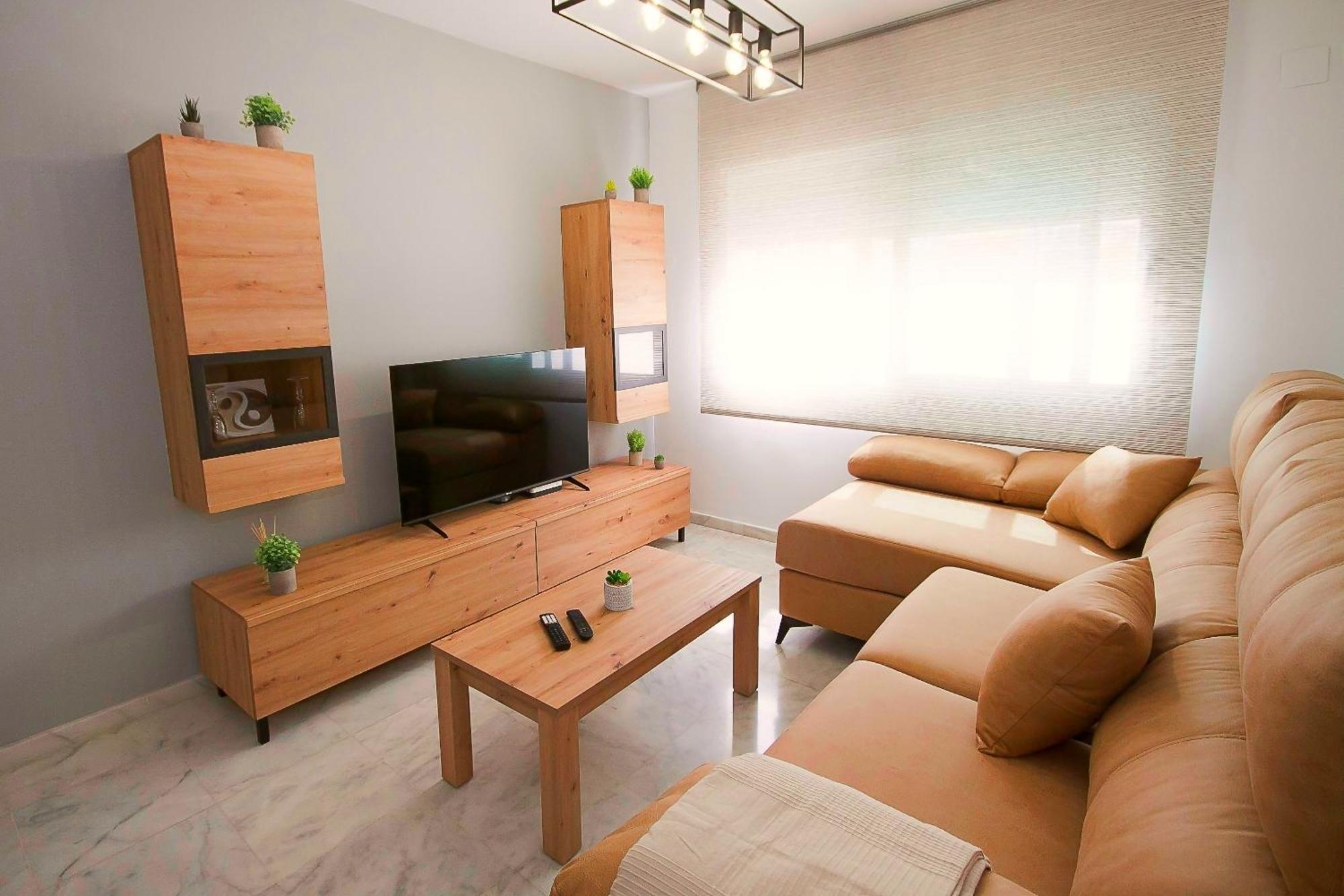 Ave Huelin 3Rooms Alojamiento Con Parking Y Ac Málaga Kültér fotó
